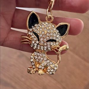Cute Kitty Keychain